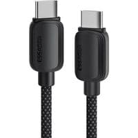 Кабель для передачи данных USB-C - USB-C 3,0 м 100 Вт черный Essager (EXCTT1-WLC01-P)