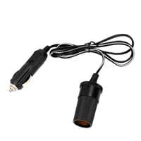 Удлинитель прикуривателя авто, 3 метра, 12V, 60W, черный