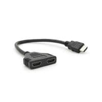 Розгалужувач HDMI 1=&amp;gt;2 порти, 1080P, кабель 30см, OEM