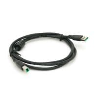 Кабель USB 2.0 VegGieg AM / BM, 1.5m, 1 ферит, Black, Q120