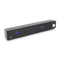 Колонка Kisonli LED-909 Bluetooth 5.0, 2х5W, 1200mAh, USB / TF / BT / FM / AUX, DC: 5V / 1A, Black, BOX, Q40