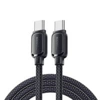 Кабель для передачи данных USB-C - USB-C 1,0 м 100 Вт черный Essager (EXCTT1-TD01-P)
