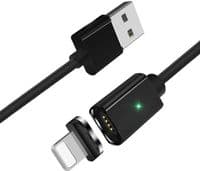 Дата кабель USB 2.0 AM to Lightning Magnetic black Essager (EXCCXL-ML01)