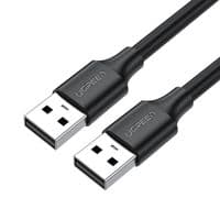 Дата кабеля USB 2.0 AM/AM 2.0m US102 black Ugreen (10311)