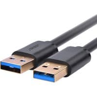Дата кабель USB 3.0 AM/AM 2.0m US128 black Ugreen (10371)