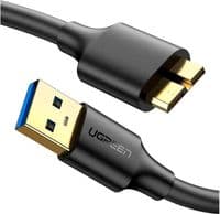 Кабель передачи данных USB 3.0 AM - Micro B 0,5 м US130 черный Ugreen (10840)