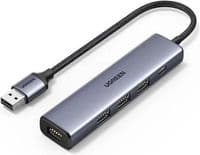 Концентратор Ugreen USB 3.0 to 4xUSB 3.0 CM473 (20805)
