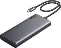 Концентратор Ugreen USB-C to 2xUSB 3.2 + 2xUSB-C 3.2 + 2xHDMI + DP 4K60Hz + PD 100W CM639 gray (35625)