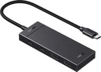 Концентратор Ugreen USB-C на 2xUSB 3.2 Gen2 + 2xUSB-C 3.2 Gen2 10 Гбит/с CM806 черный (35583)