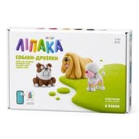Набор для творчества Lipaka Собаки-друзья Комондор Муди, Бульдог Гипно, Пудель Поппи (60057-UA01)