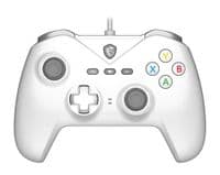 Геймпад MSI FORCE GC200, White, USB 3.0, магнитные триггеры (эффект Холла), вибрация, 2 м