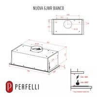 Витяжка Perfelli Nuova 6JWR Bianco