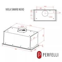 Вытяжка Perfelli Viola 5NWRB Nero