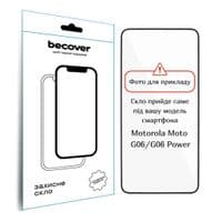 Стекло защитное BeCover Motorola Moto G06/G06 Power 4G Black (714364)