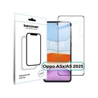 Скло захисне BeCover Oppo A5x / A5 2025 (4G/5G) Black (713931)