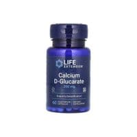 Вітамінно-мінеральний комплекс Life Extension D-глюкарат кальцію, 200 мг, Calcium D-Glucarate, 60 вегетаріанських (LEX-16516)