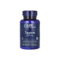 Вітамінно-мінеральний комплекс Life Extension Таурін, 1000 мг, Taurine, 90 вегетаріанських капсул (LEX-18279)