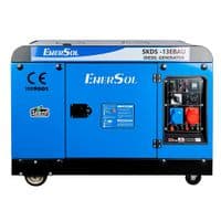 Генератор Enersol дизельный 1/3ф 13.0kW, HR998F, 3000 об/мин, 280 кг (SKDS-13EBAU)