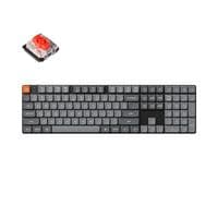 Клавиатура Keychron K5 Max 104Key, Gateron MX 2.0 Brown, WL/BT/USB-A, QMK, RGB, Black (K5M-B3-UA)