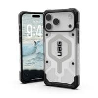 Чохол UAG для iPhone 17 Pro, Pathfinder Clear MagSafe, Ice/Silver