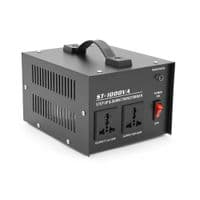 Перетворювач напруги MSKJ ST-1000VA Трансформаторний Input 220 V / Output 110 V, + 2 універсальні розетки