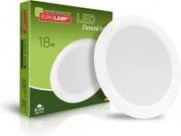 Світильник Eurolamp Downlight 18W 4000K (LED-DLR-18/4)