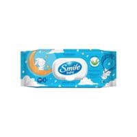 Детские влажные салфетки Smile baby с алоэ, с клапаном, 84 шт (4823071646863)