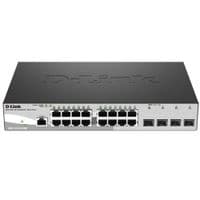 Комутатор DGS-1210-20/ME/E (rev.B) Managed L2 Metro Ethernet (16x1000Base-T, 4x1000Base-X SFP, Surge 6KV, CLI, RJ45 Console, Dyi