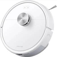Робот-пилосос Roborock Q7 TF, h=9.9см, вологе прибирання, конт пил -0.4л, автон. робота до 150хв, Wi-Fi, білий