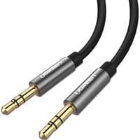 Кабель мультимедійний 3.5mm M to 3.5mm M 3.0m AV119 black Ugreen (10736)