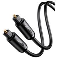 Кабель мультимедийный Optical Toslink 1.5m AV122 black Ugreen (70891)
