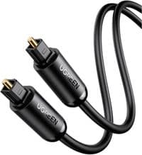 Кабель мультимедийный Optical Toslink 2.0m AV122 black Ugreen (70892)