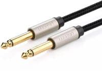 Кабель мультимедійний 6.35mm M to 6.35mm M 3.0m AV128 gray Ugreen (10639)