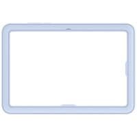 чохли для планшетiв SAMSUNG для Tab S11 Frame Cover EF-JX730CLEGWW / Blue