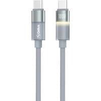 Кабель Cable Gelius MoonLine GP-UCN014 Type-C to Type-C (1,2m) (100W) Grey