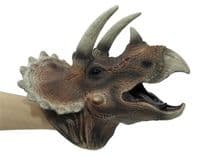 Іграшка-рукавичка Same Toy Трицератопс коричневий