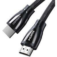 Кабель мультимедійний HDMI M to HDMI M 5.0m braided HD140 black Ugreen (80405)