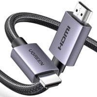 Кабель мультимедийный HDMI M to HDMI M 2.0m V2.0 4K60Hz HD153 black Ugreen (25299)