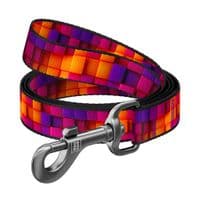Повідець для собак WAUDOG Nylon "Куби 3Д" M Ш 20 мм Д 300 см (761-4057)