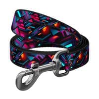 Поводок для собак WAUDOG Nylon "Бесконечные миры" M Ш 20 мм Д 300 см (761-4058)