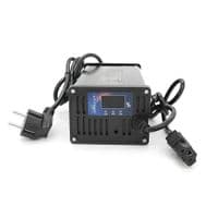 Зарядное устройство для аккумуляторов LiFePo4 72V(87,6V),24S,8A,штекер Triangle plug (T-tipe / IEC / C13 N+L-), с индикацией, BOX