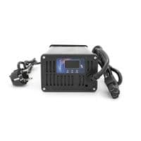 Зарядное устройство для аккумуляторов LiFePo4 72V(87,6V),24S,12A, штекер Triangle plug (T-tipe / IEC / C13 N+L-), с индикацией,BOX