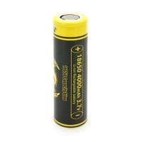 Акумулятор 18650 Li-Ion LiitoKala King-4000, 4000mAh (3800-4000mAh), 3.7V (2.75-4.2V), Black / Yellow
