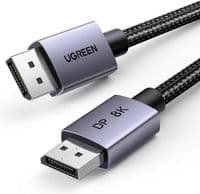Кабель мультимедийный DisplayPort M to DisplayPort M 1.0m V1.4 8K60Hz DP120 black Ugreen (25903)