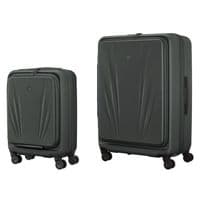 Набір валіз Wenger Skyon Hardside, полікарбонат, (S+L), TSA, 4 колеса, розширення, сірий