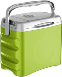 Холодильник дорожній ARDESTO, 2в1, 25л, 220/12В, підігрів 55°C, охолодження 18-20°C, USB-порт, 4.8кг, салатовий
