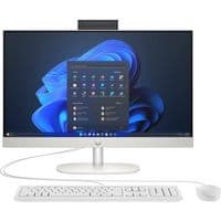 Комп'ютер персональний моноблок HP 240-G10 23,8" FHD IPS AG, Intel i3-N300, 16GB, F512GB, UMA, WiFi, кл+м, 3р, DOS, білий