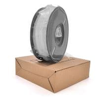 Пластик для 3D-принтера PLA+ 1.75 мм. Котушка 200/65 мм. 1кг. Температура печати: 200-230C. Цвет: белый