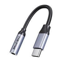 DIGITAL *USB C TO AUDIO Extension Cable Black