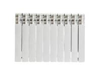 Радіатор біметалічний AAA 500/96 10 секцій 563х80х96мм збоку підкл. 2550 Вт білий
